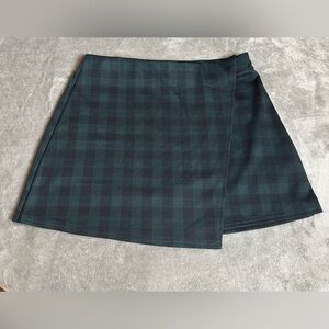 American Eagle Plaid Mini Skort